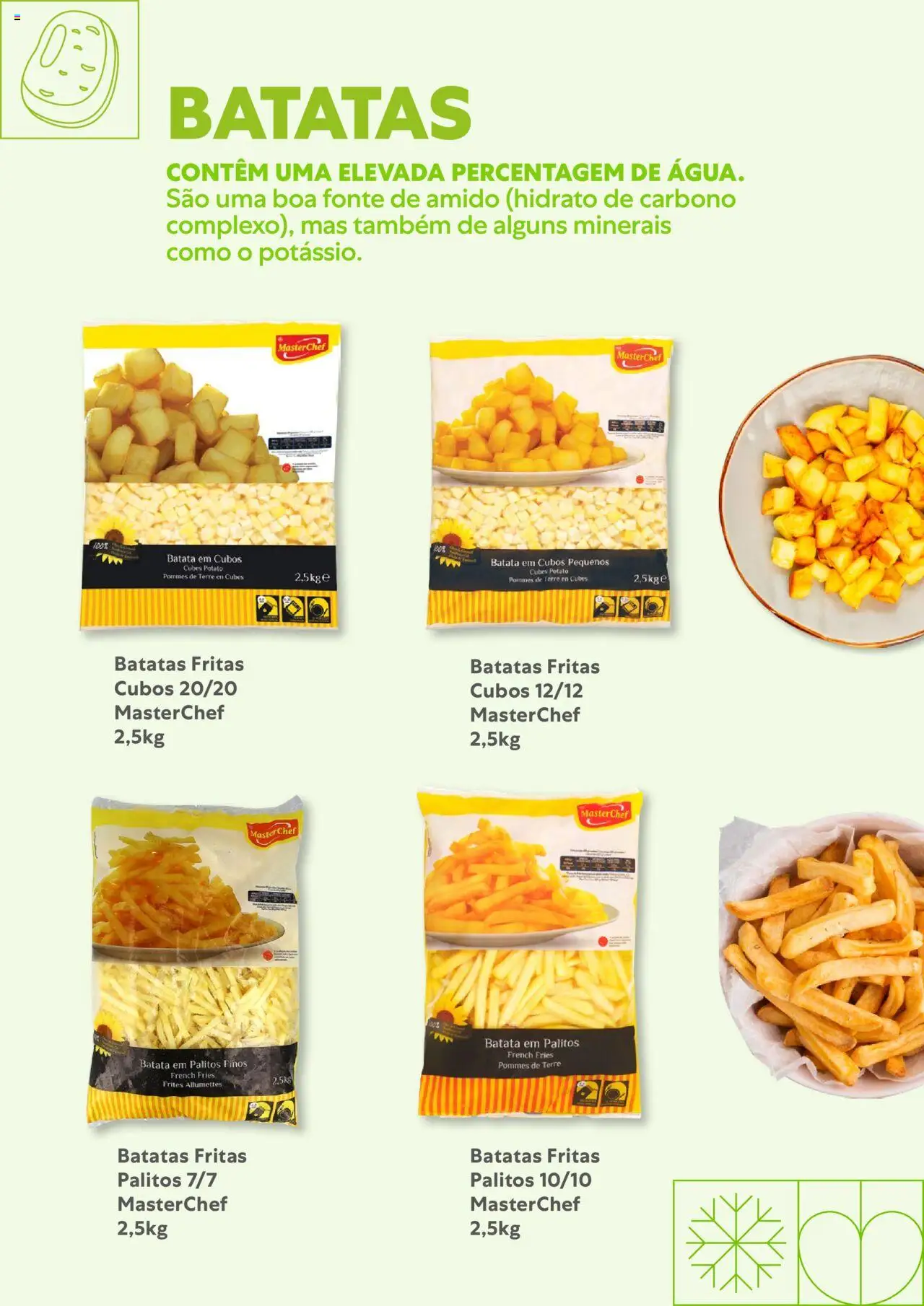 Recheio - Congelados do Mar e da Terra │ válido de 14/07/2025 | Página: 26 | Produtos: Batata, Batatas, Batatas fritas