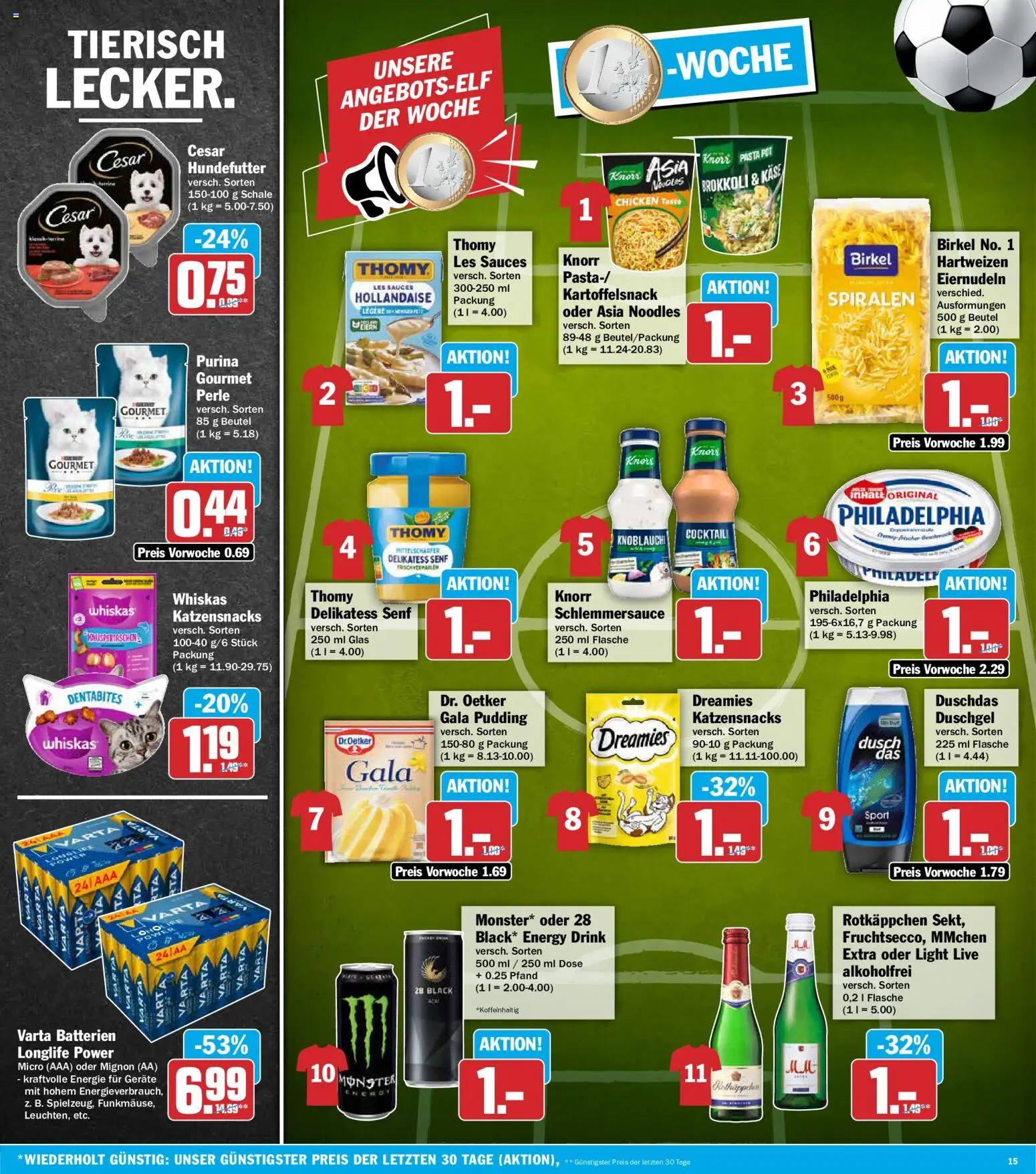 AEZ Prospekt – gültig ab 08.06.2026 | Seite: 15 | Produkte: Käse, Philadelphia, Duschgel, Rotkäppchen