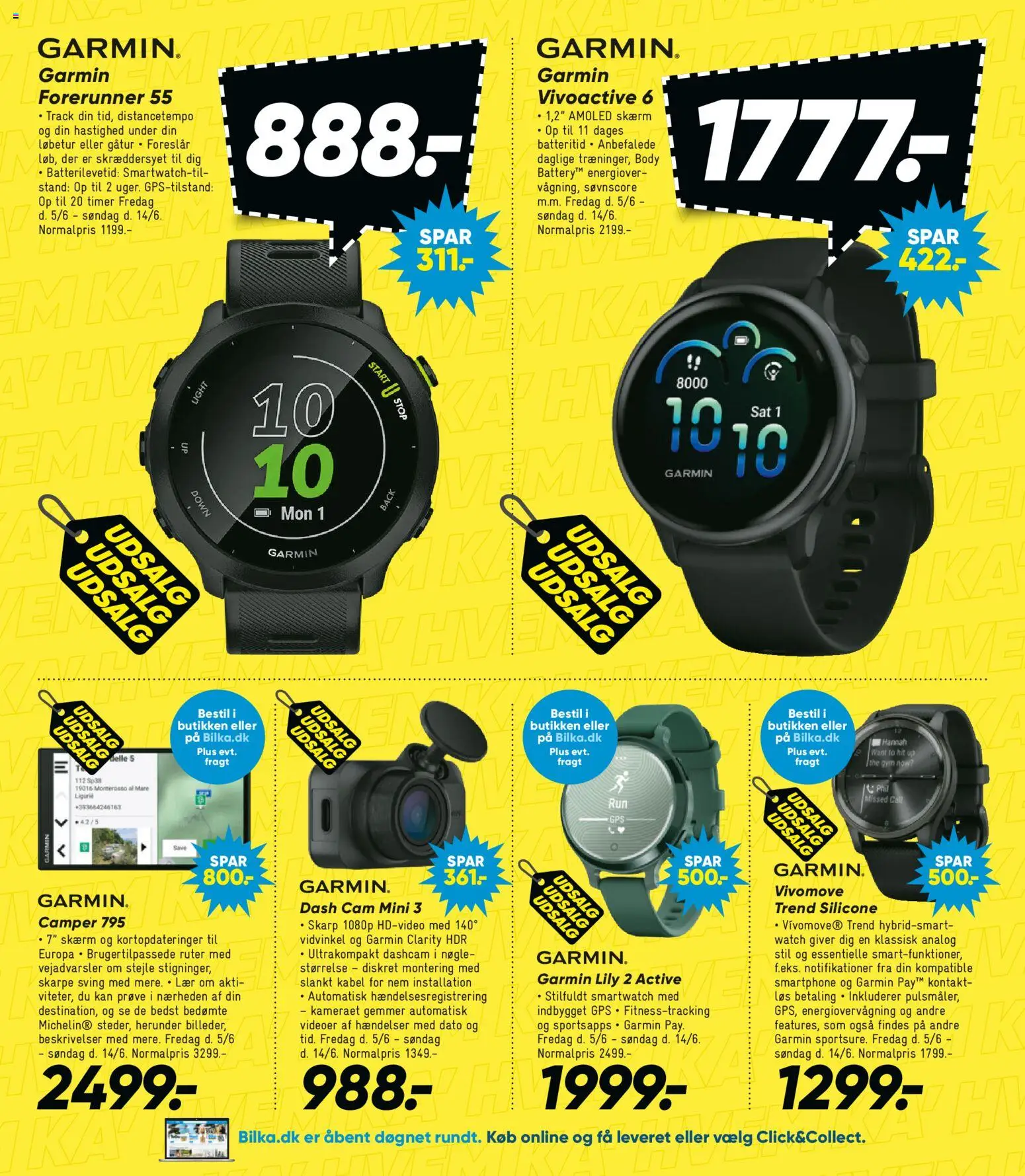Bilka tilbudsavis – gyldig fra 05.06.2026 | Side: 14 | Produkter: Smartphone, Søm, Kabel, Smartwatch