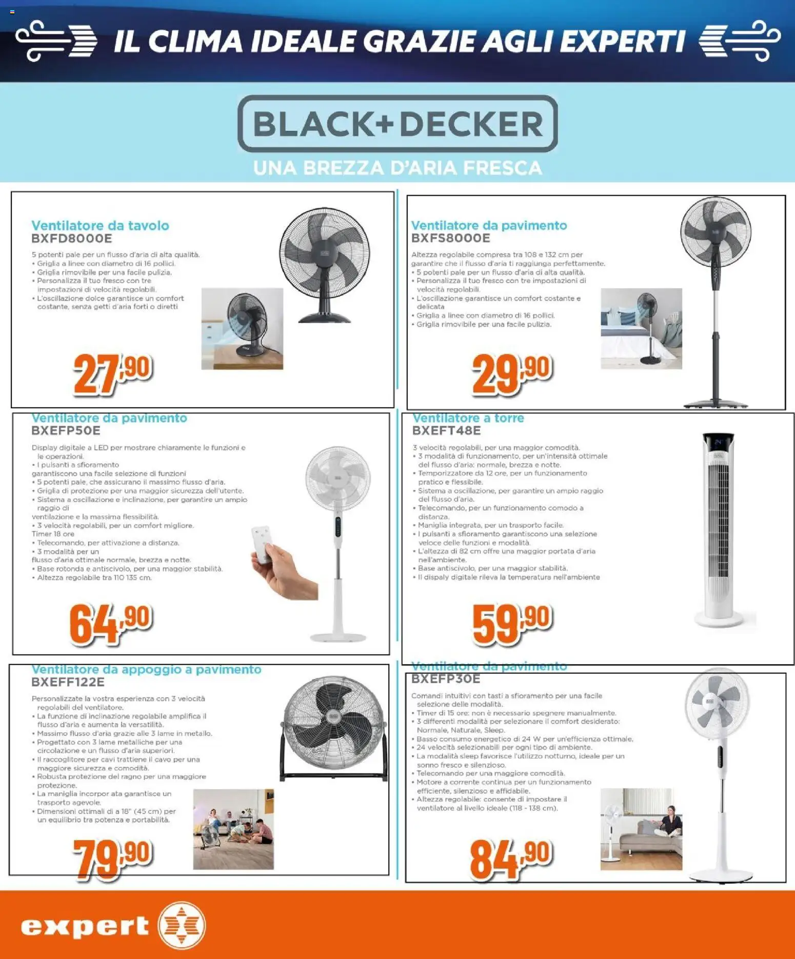 Volantino Expert del 04.06.2026 | Pagina: 28 | Prodotti: Ventilatore, Pavimento, Griglia, Tavolo