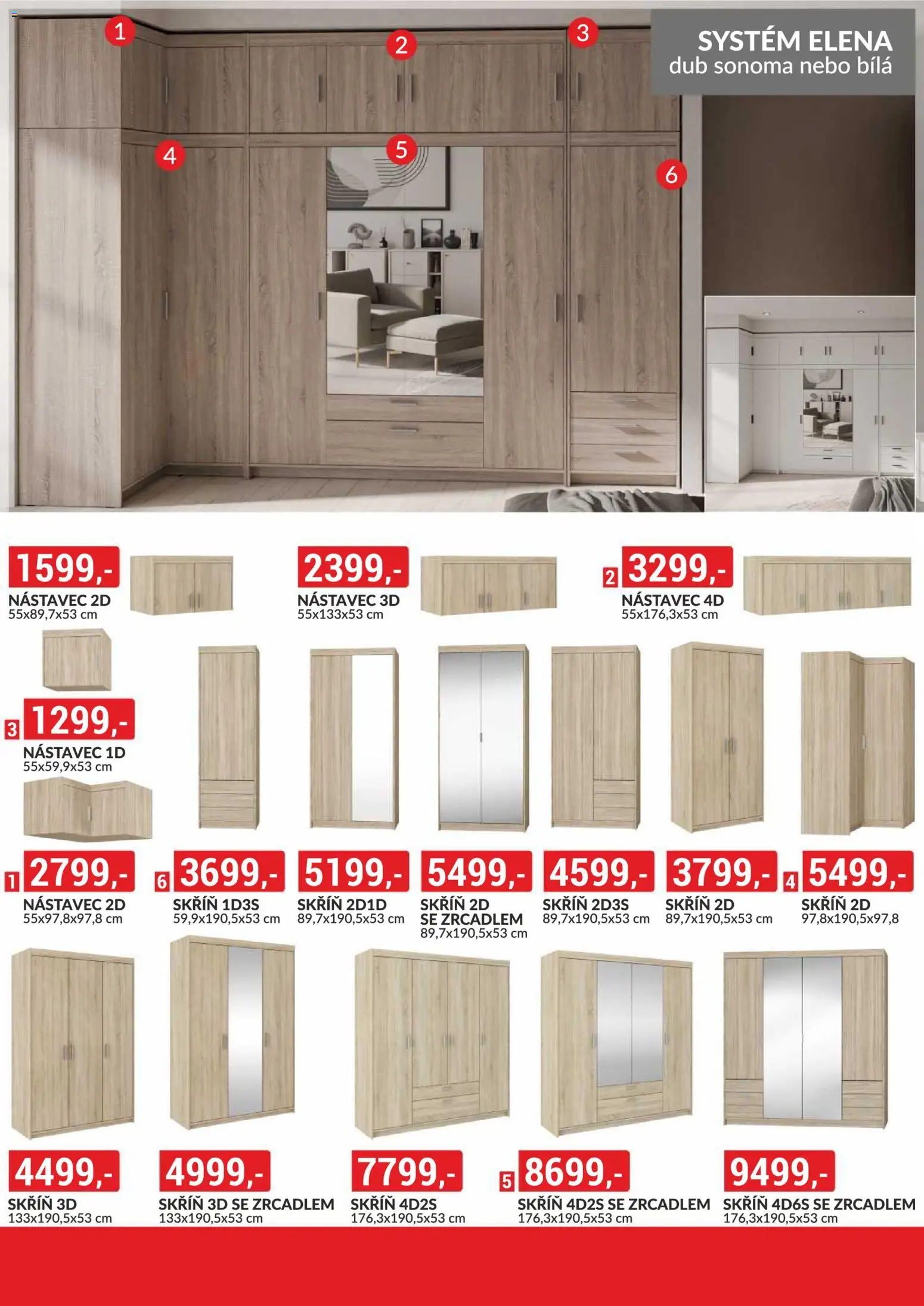 BAUMAX leták - Objevte svět nábytku od 01.08.2026 | Strana: 56 | Produkty: Skříň