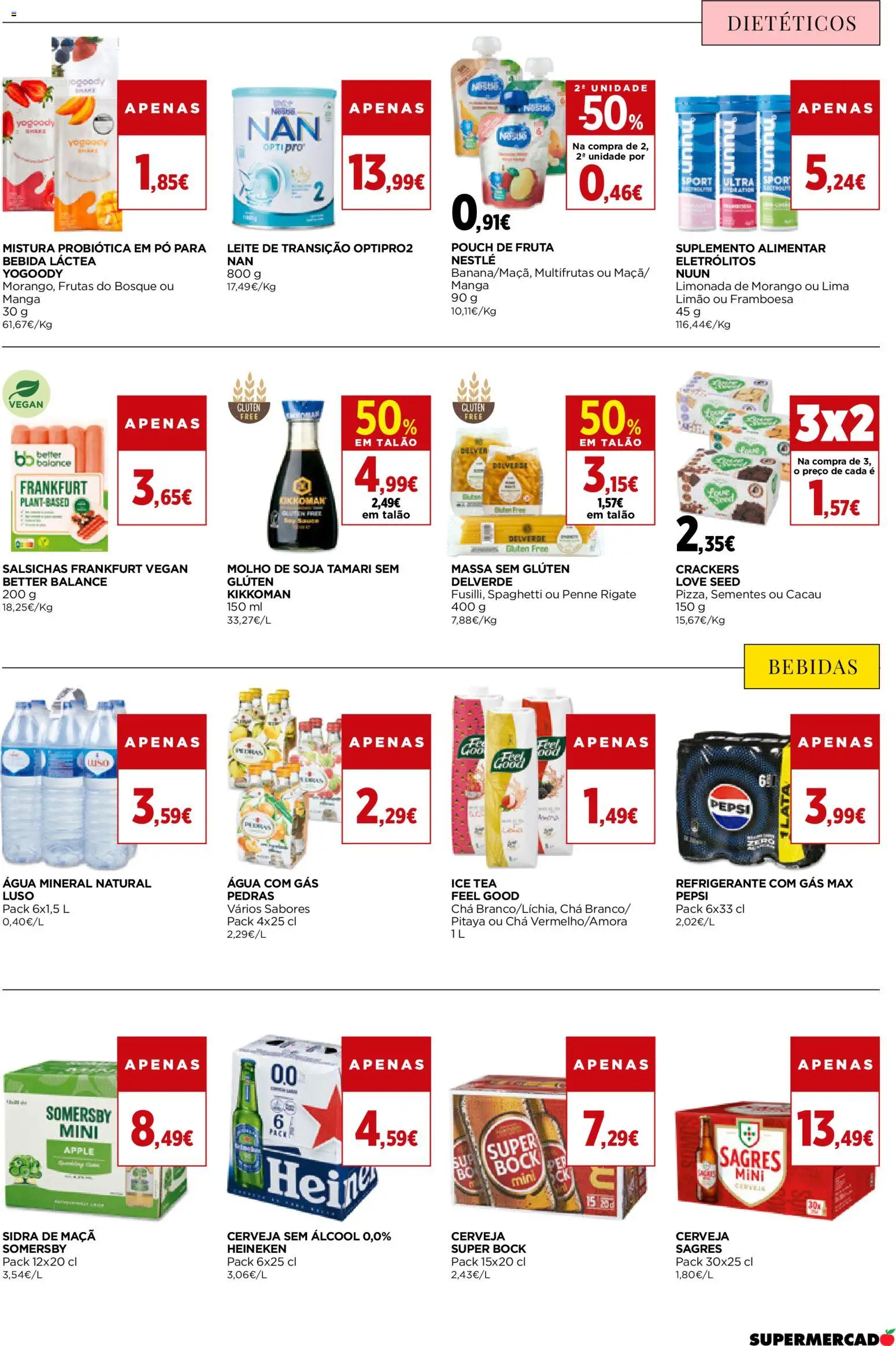 El Corte Ingles folheto │ válido de 24/07/2026 | Página: 27 | Produtos: Nestlé, Chá, Massa, Água com gás