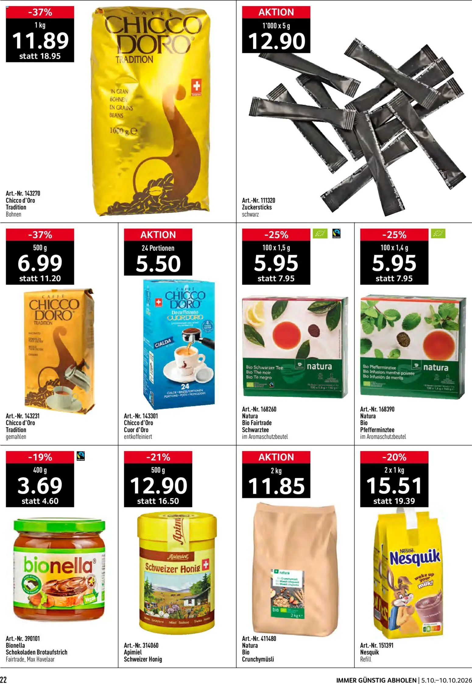 Prodega aktionen – gültig ab 05.10.2026 | Seite: 22