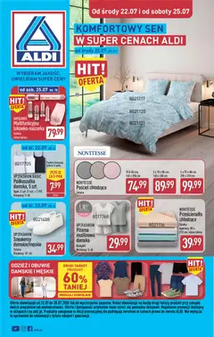 Pogląd oferty "Aldi gazetka - Hity od Środy i od Soboty" - ważna od 22.07.2026