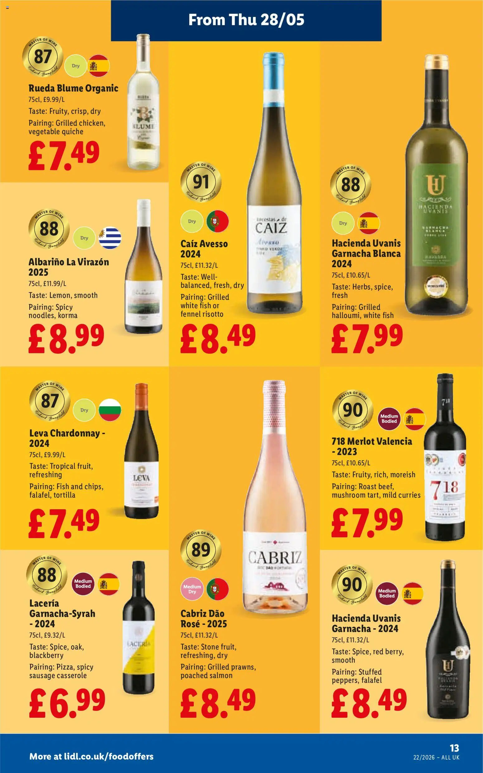 {H1} | Page: 13 | Products: Salmon, Wine, Fish, Sausage