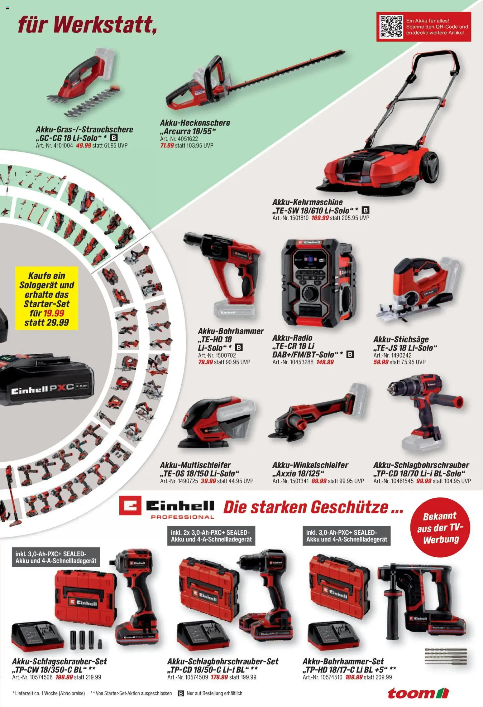 Toom Baumarkt Prospekt – gültig ab 28.09.2026 | Seite: 13 | Produkte: TV