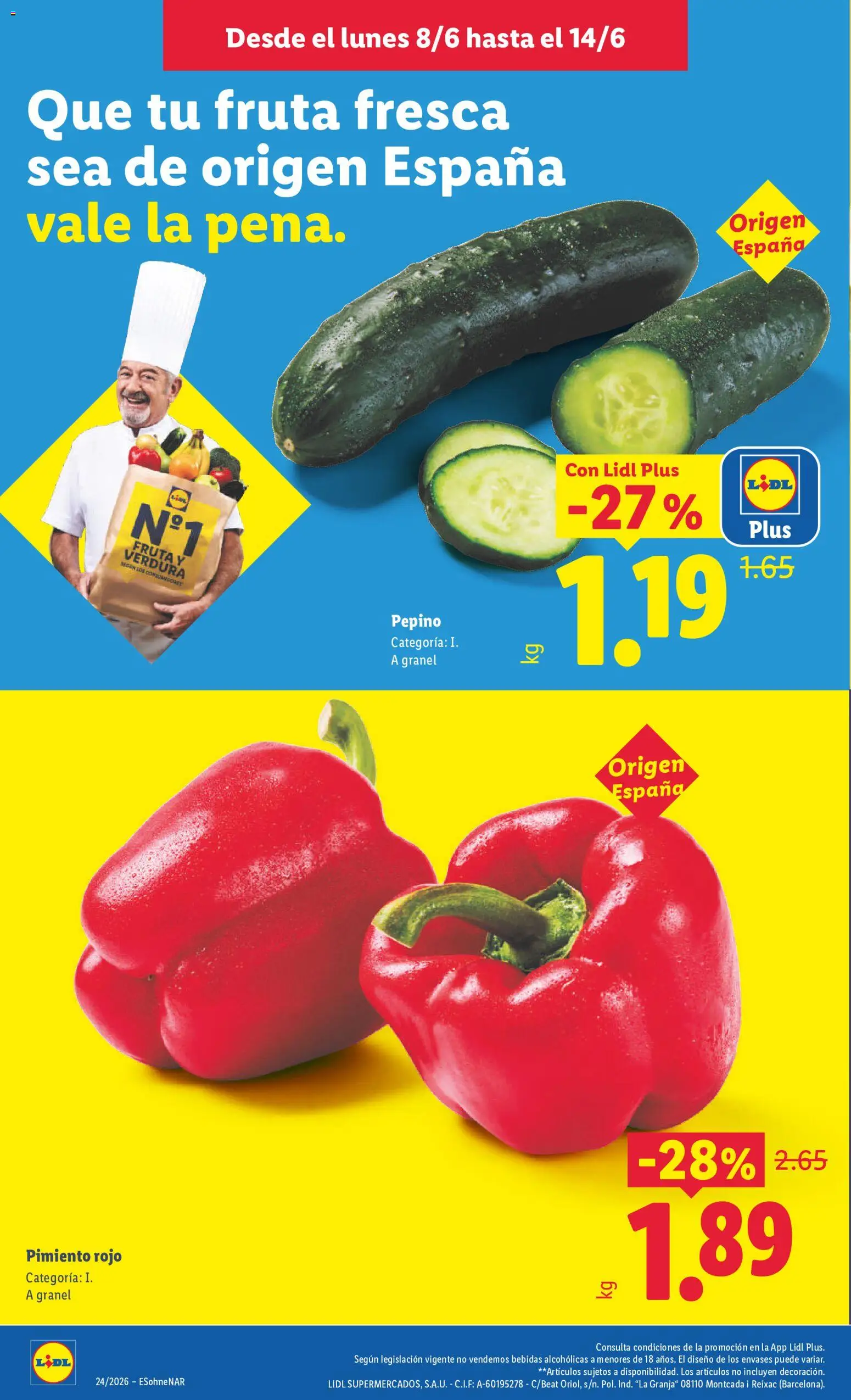 Lidl folleto Baleares │ válido desde el 08.06.2026 | Página: 2 | Productos: Στιγμιαίος καφές, Κάδος απορρυμάτων