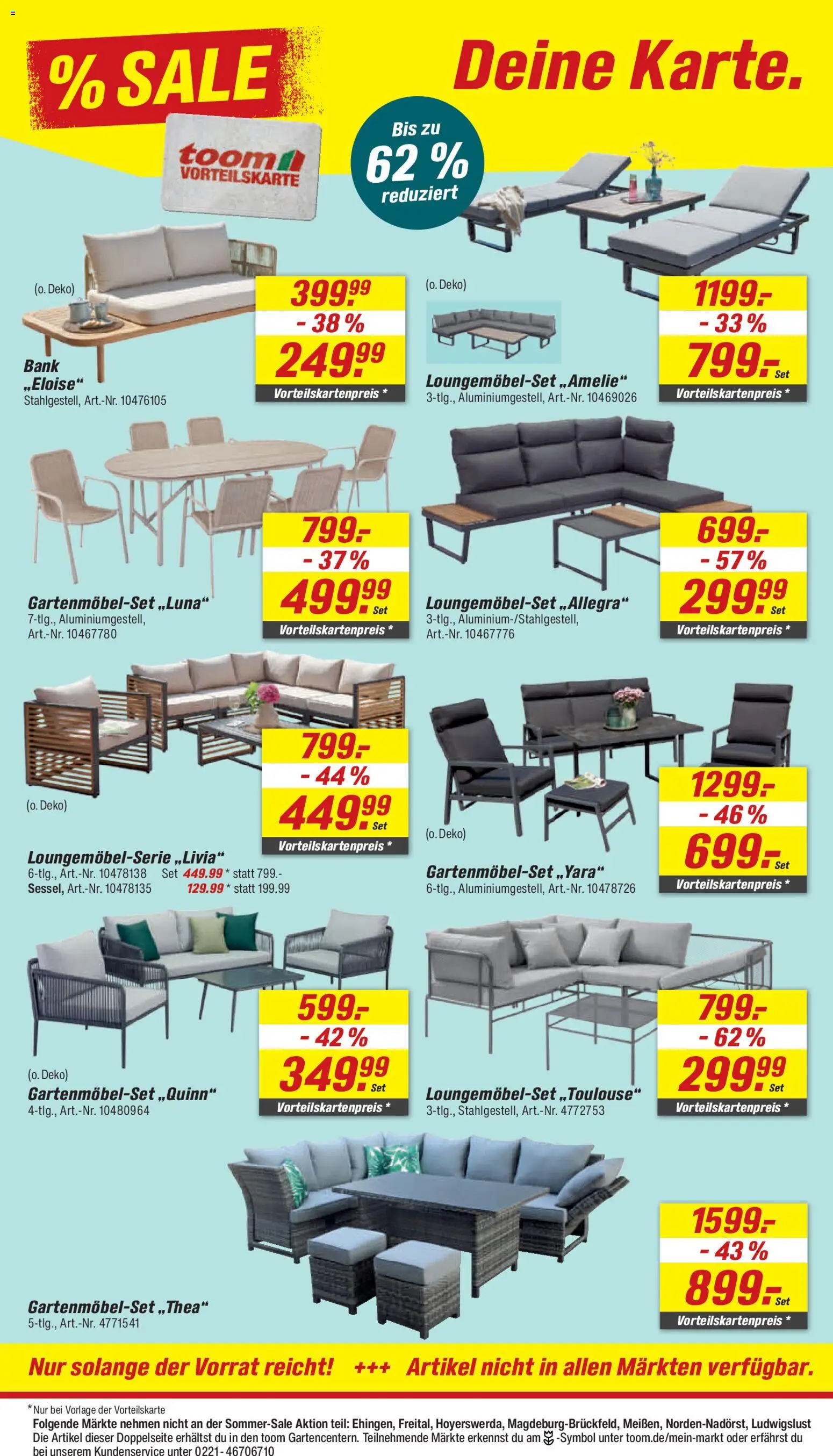 Toom Baumarkt Prospekt – gültig ab 11.07.2026 | Seite: 6