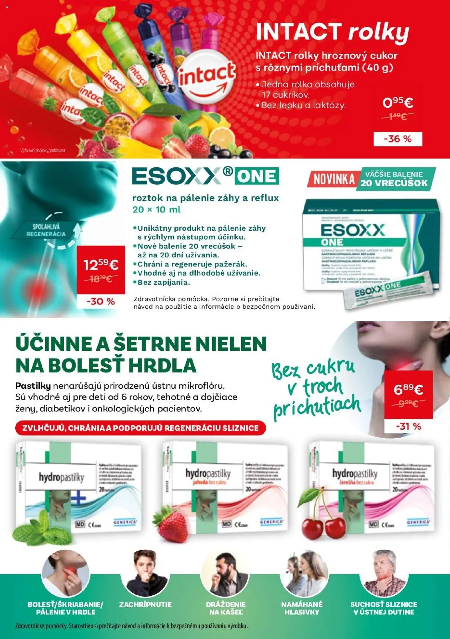 Nové Schneider lekáreň akcie – leták je platný od 01.09.2026 | Strana: 8 | Produkty: Hroznový cukor, Cukor