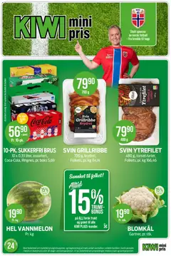 Forhåndsvisning av Kiwi kundeavis gyldig fra 08.06.2026