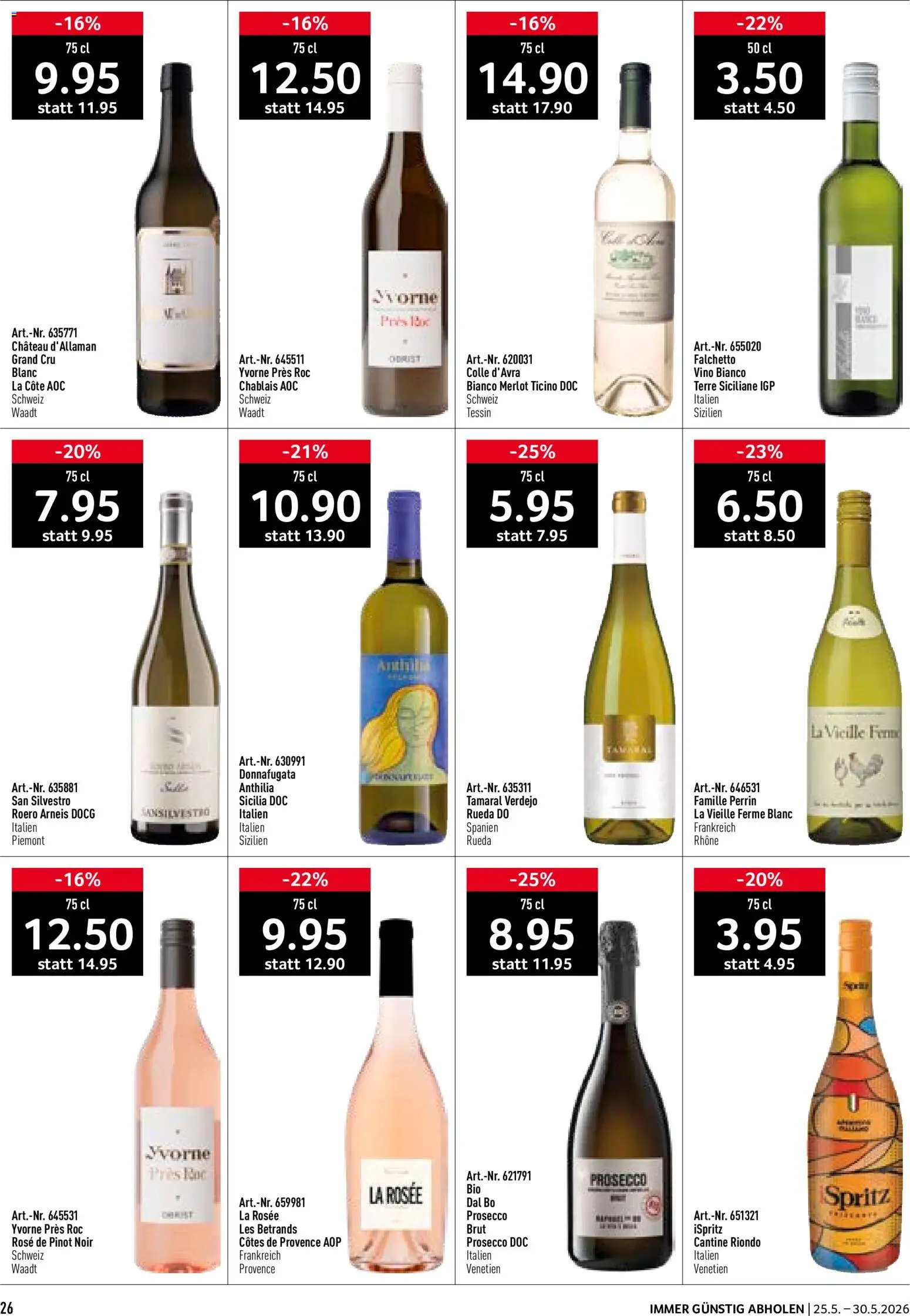 Prodega aktionen – gültig ab 25.05.2026 | Seite: 26 | Produkte: Merlot