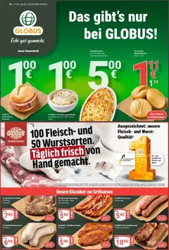 Globus Prospekt Isserstedt ab 17.08.2026 gültig