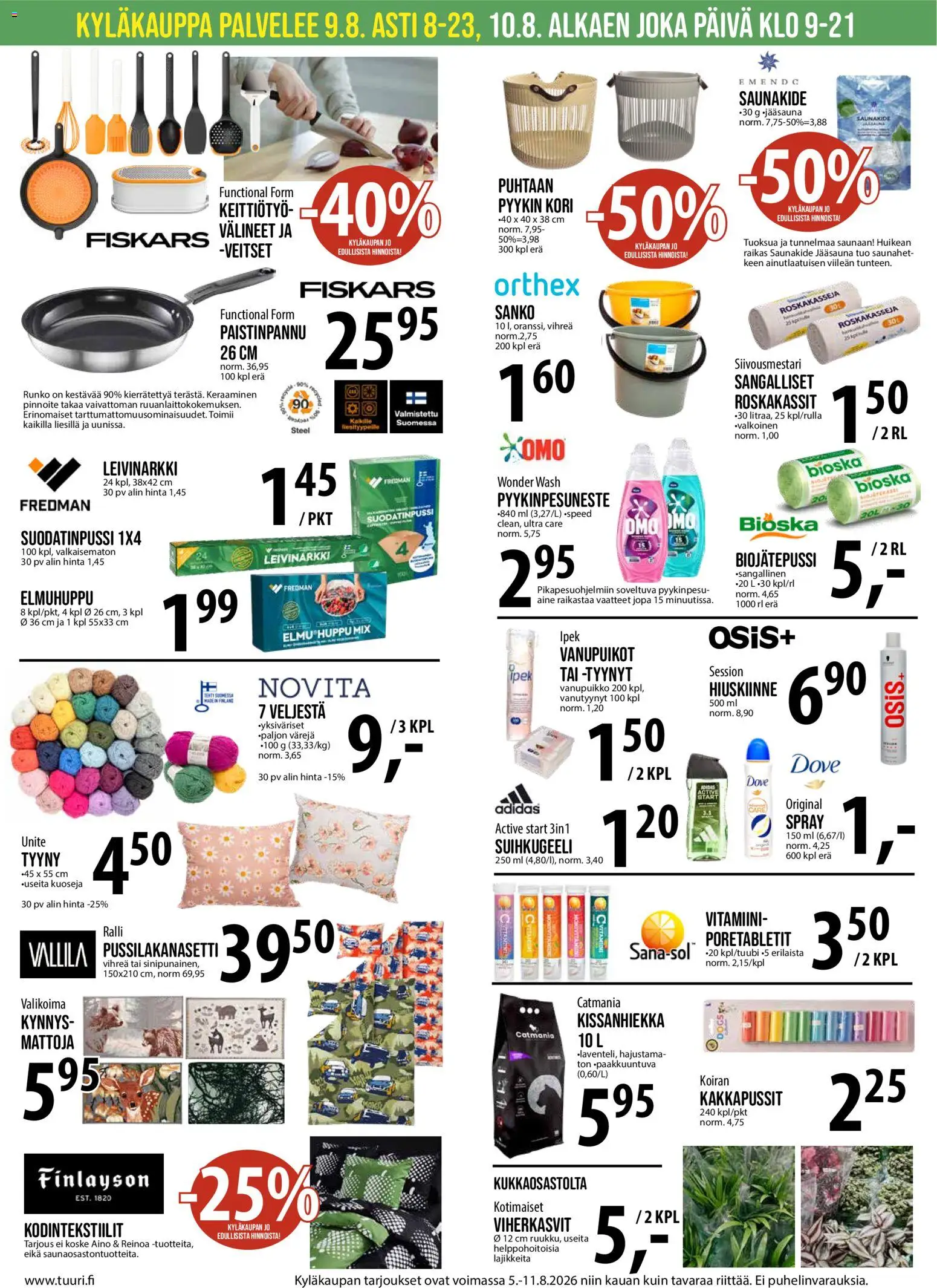Tuuri tarjoukset – voimassa 05/08/2026 alkaen | Sivu: 7