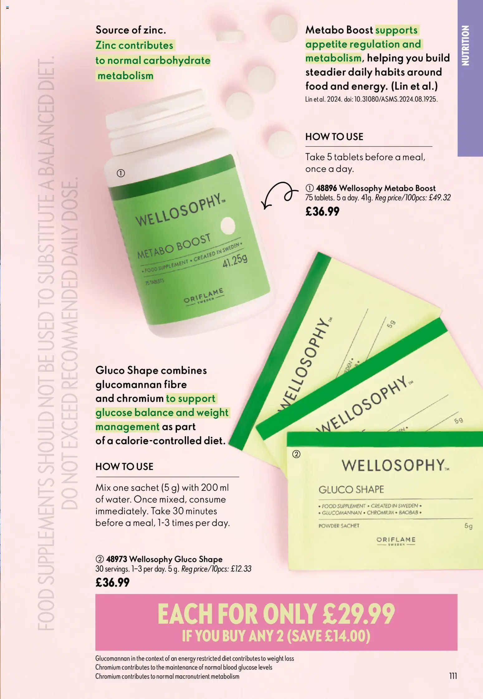 {H1} | Page: 111 | Products: Powder, Weight