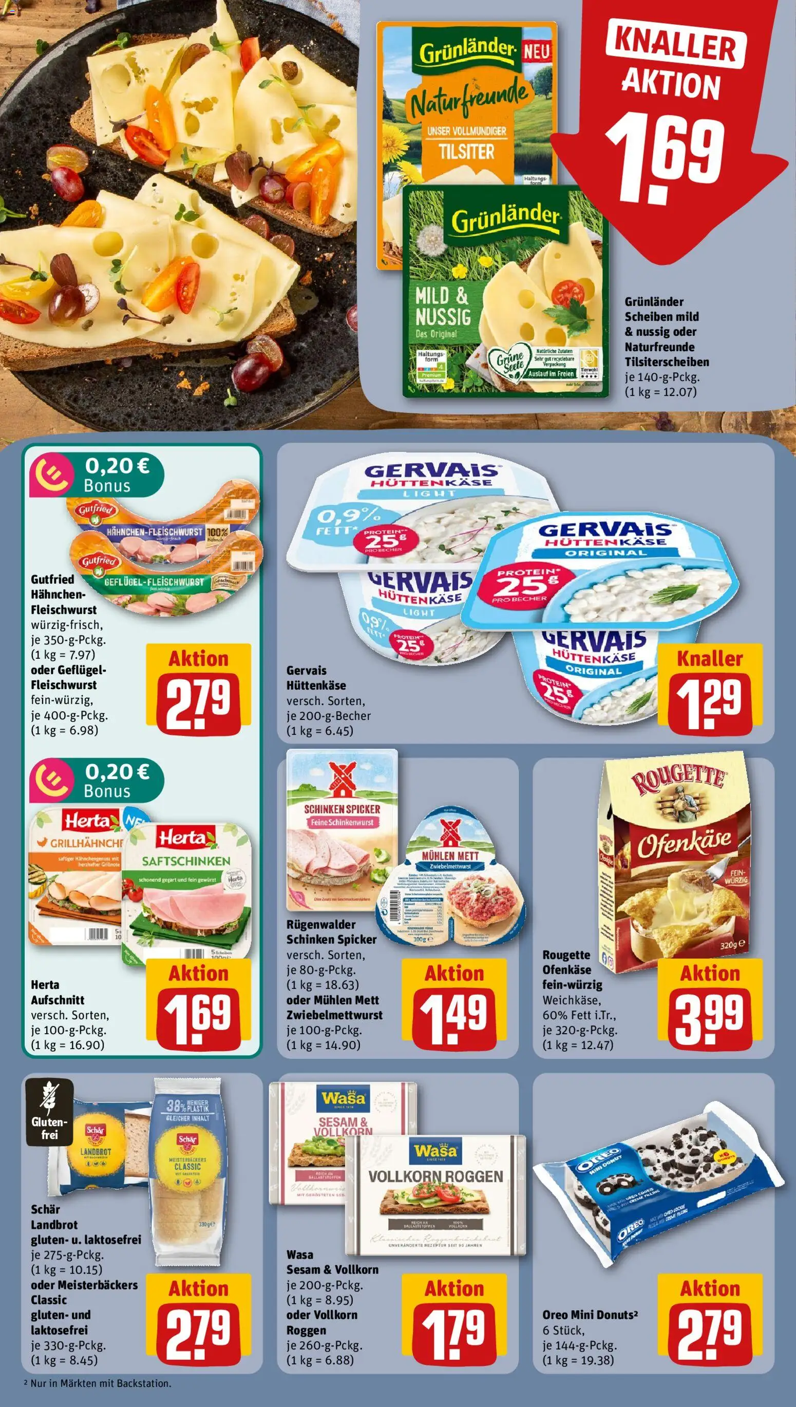 Rewe ihr Kaufpark Prospekt – gültig ab 31.08.2026 | Seite: 14 | Produkte: Hahnchen, Grunlander, Schinken, Hüttenkäse