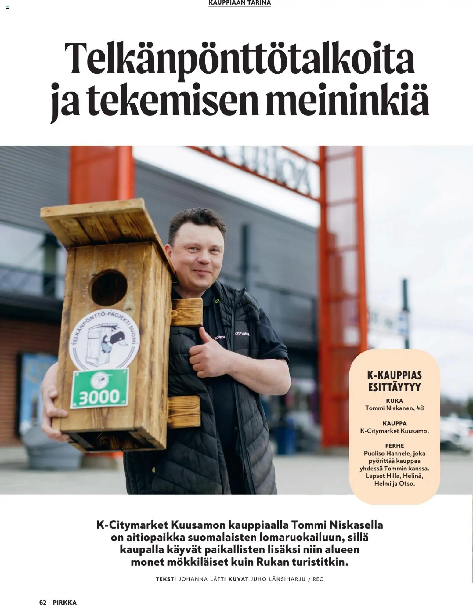 K-Citymarket tarjoukset - Pirkka – voimassa 10.06.2026 alkaen | Sivu: 62