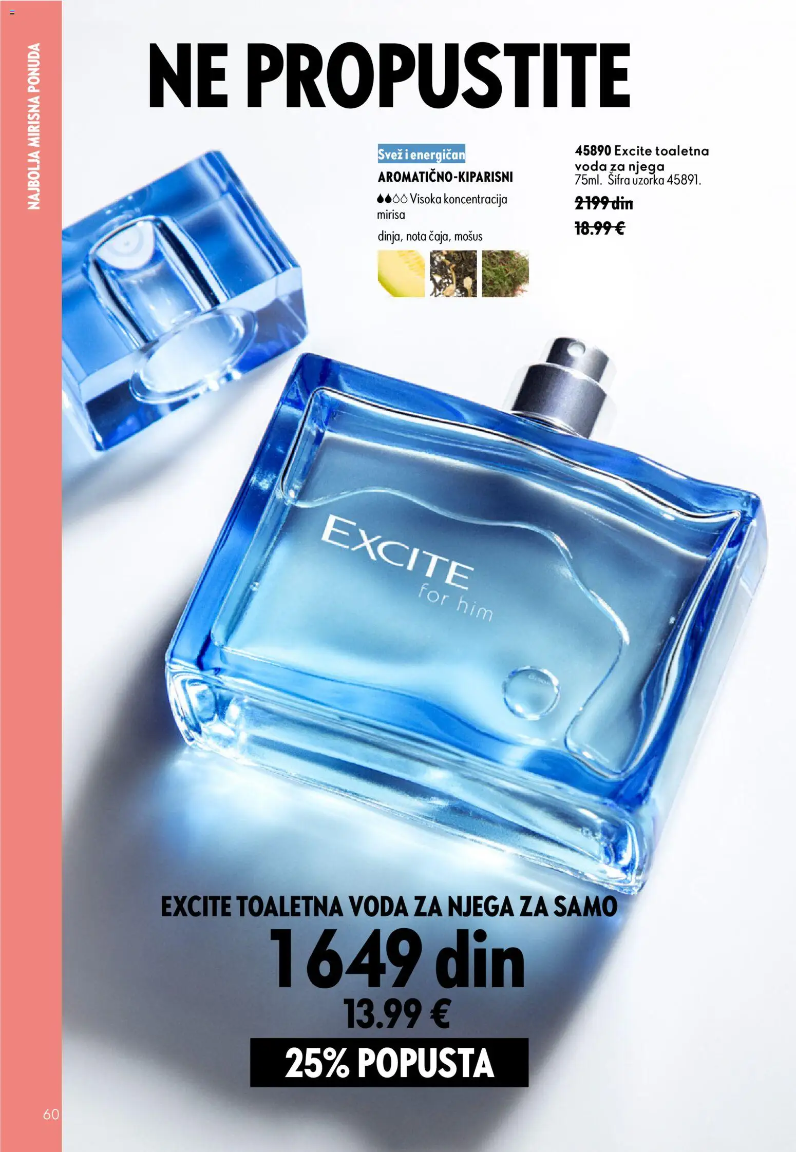 Oriflame katalog - važi od 16.09.2026 | Strana: 60 | Proizvode: Toaletna voda, Voda