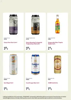VYNOTEKA leidinys galioja nuo 2026.10.19 | Puslapis: 21 | Prekių: Kokteiliai, Desperados, Alus