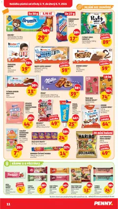 Náhled letáku MILKA*, různé druhy | 150/175 g od 02.09.2026 | Strana: 11