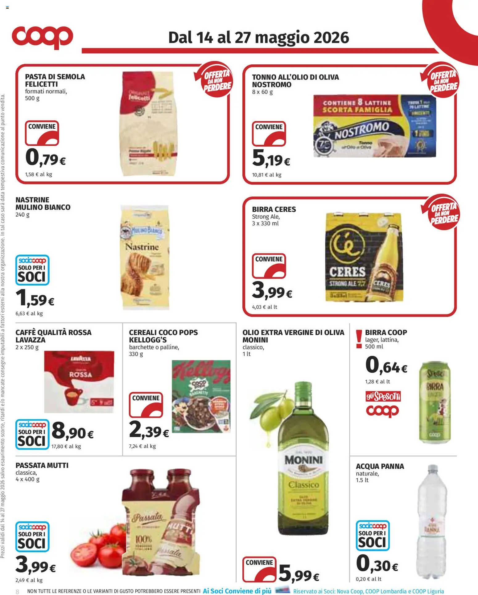 Volantino COOP del 14.05.2026 | Pagina: 8