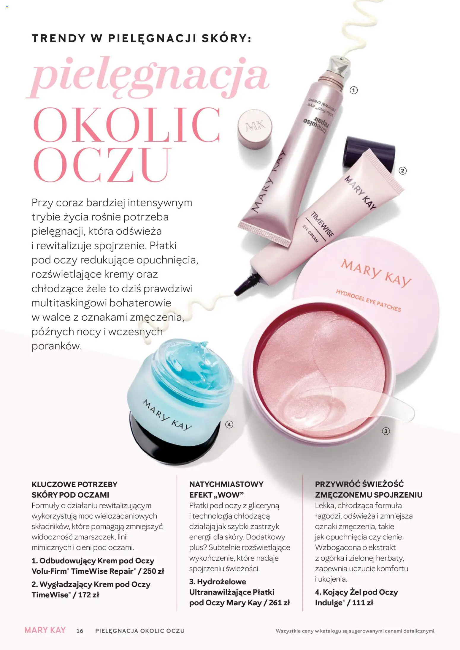 Mary Kay Katalog od 16.04.2026 | Strona: 16 | Produkty: Płatki, Krem