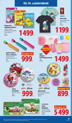 Lidl akciós újság - amely érvényes a következő dátumtól: 14.05.2026 | Oldal: 39