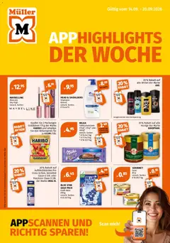 Müller Flugblatt ab 14.09.2026 gültig