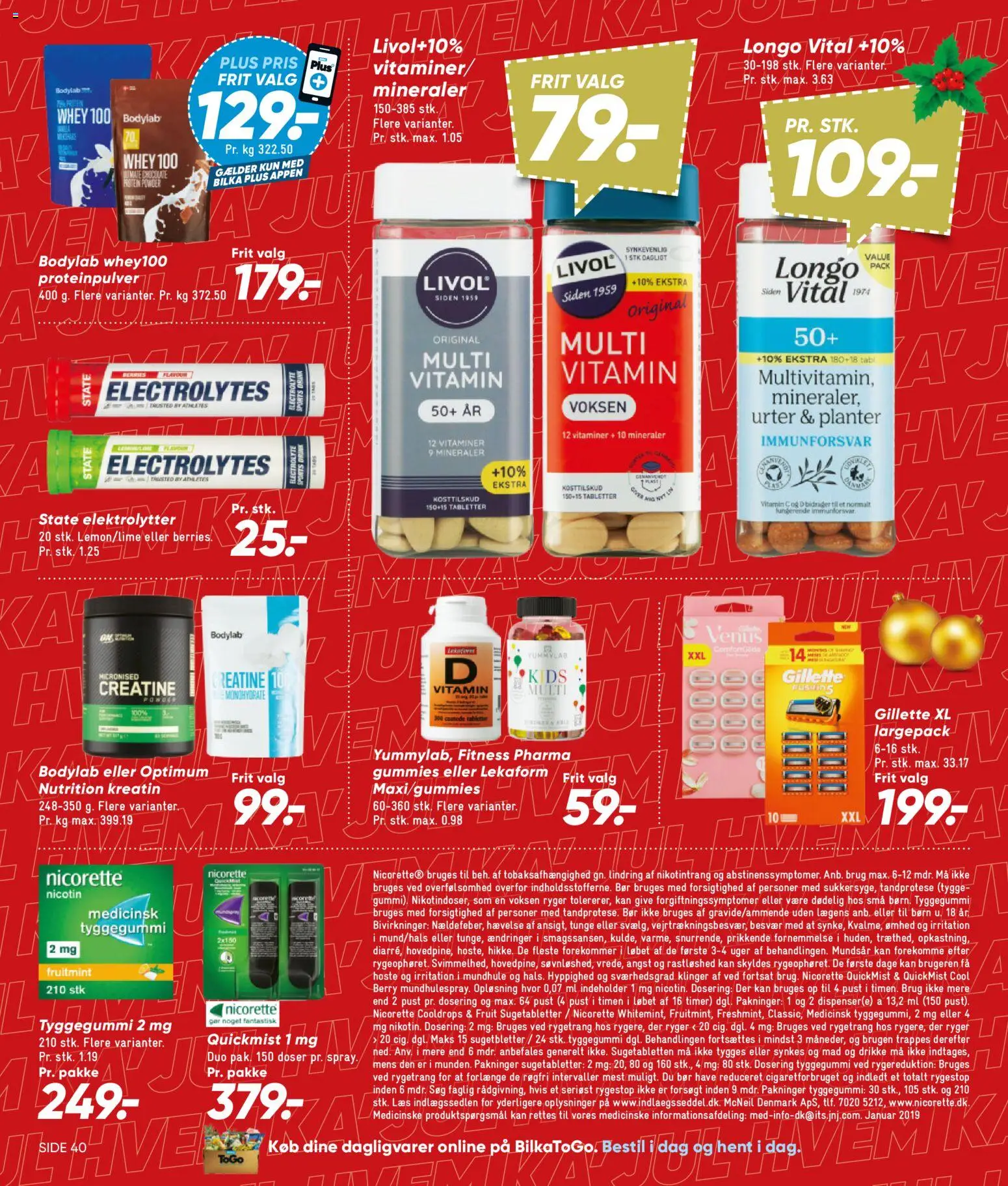 Bilka tilbudsavis – gyldig fra 30/10/2026 | Side: 58 | Produkter: Dagligvarer, Tyggegummi, Søm
