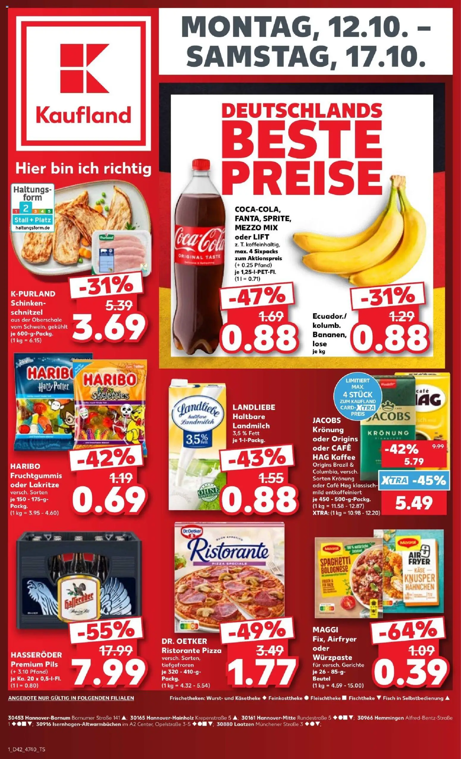Kaufland Prospekt Hannover – gültig ab 12.10.2026 | Seite: 5 | Produkte: Salami, Schinken, Lauch