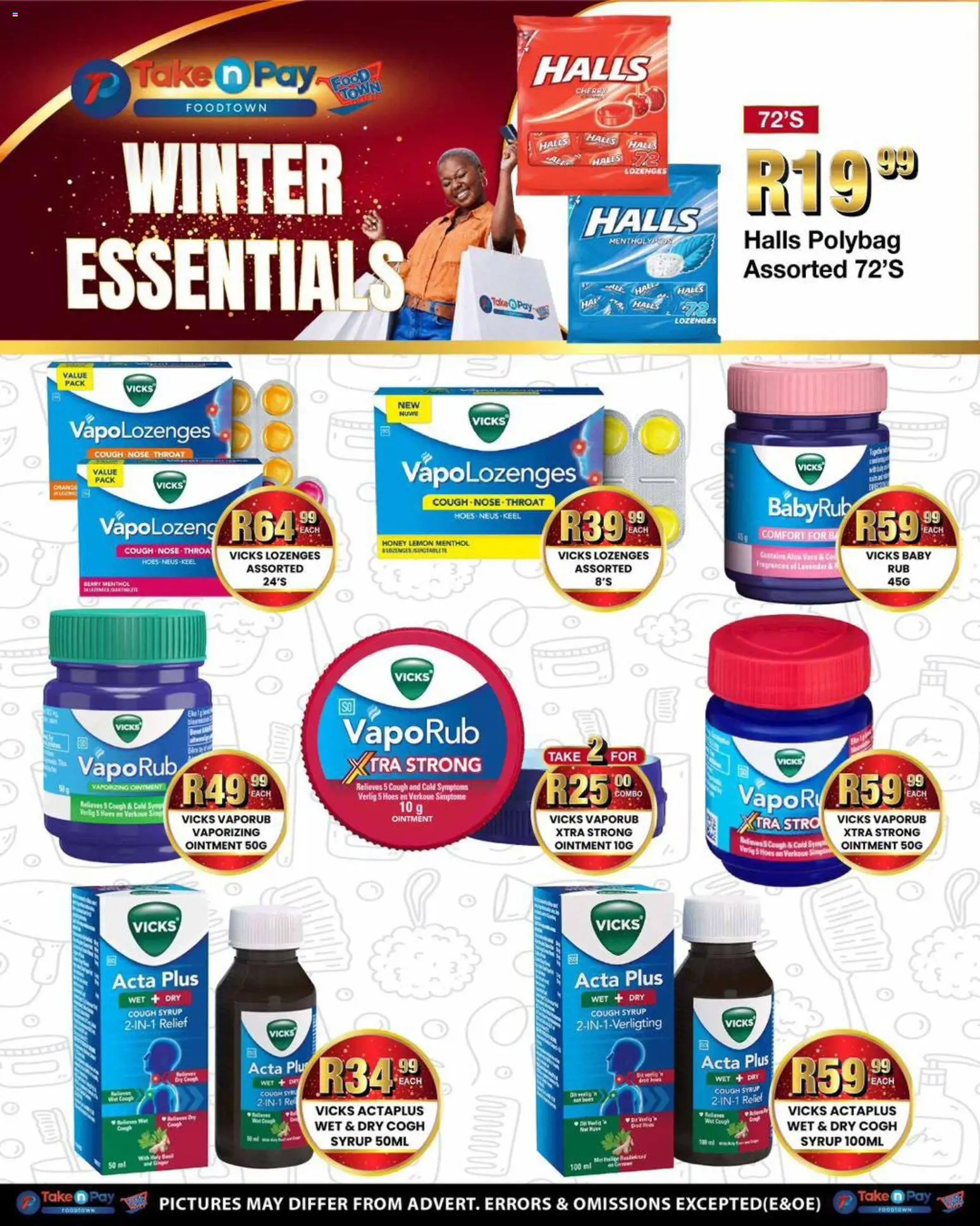 New Take n Pay catalogue – valid from 01.06.2026 | Page: 32 | Products: Lozenges, Syrup, Lemon, Peach