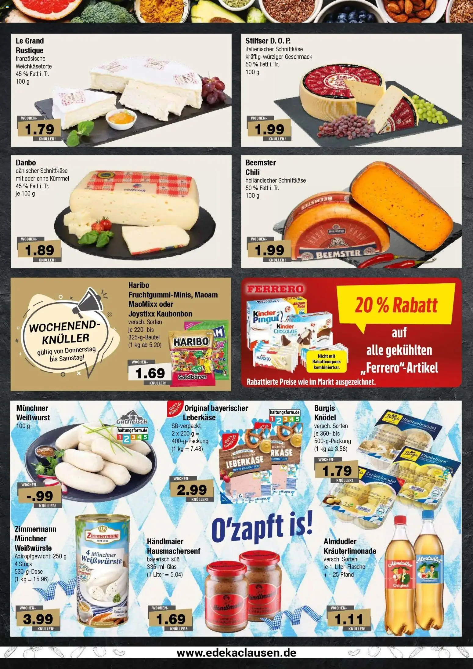 Edeka Prospekt Hamburg (ab 14.09.2026) » Angebote Online | Seite: 4 | Produkte: Haribo, Wurst, Chili, Saft