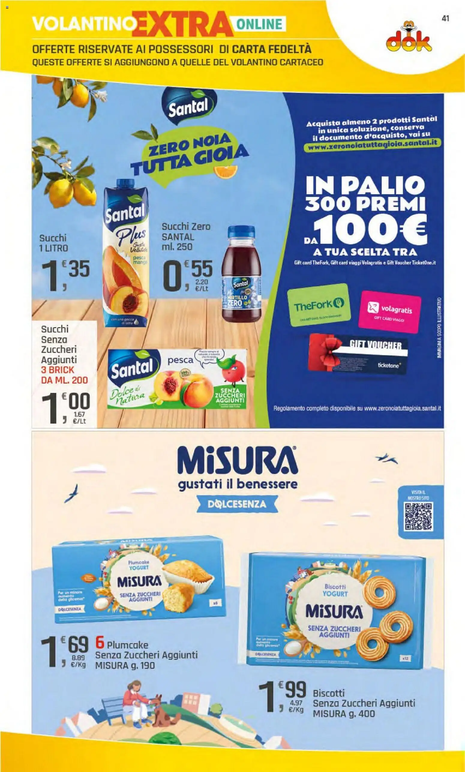 Volantino DOK del 23/07/2026 | Pagina: 41 | Prodotti: Yogurt, Mango, Pesca, Plumcake