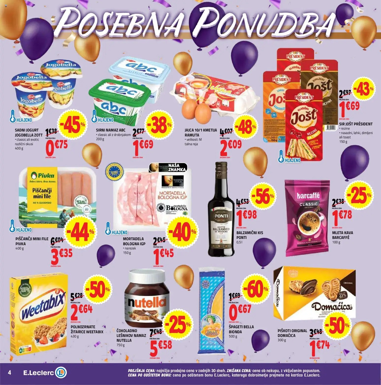Novi E.leclerc katalog ponudbe – veljaven od 14.10.2026 | Stran: 4