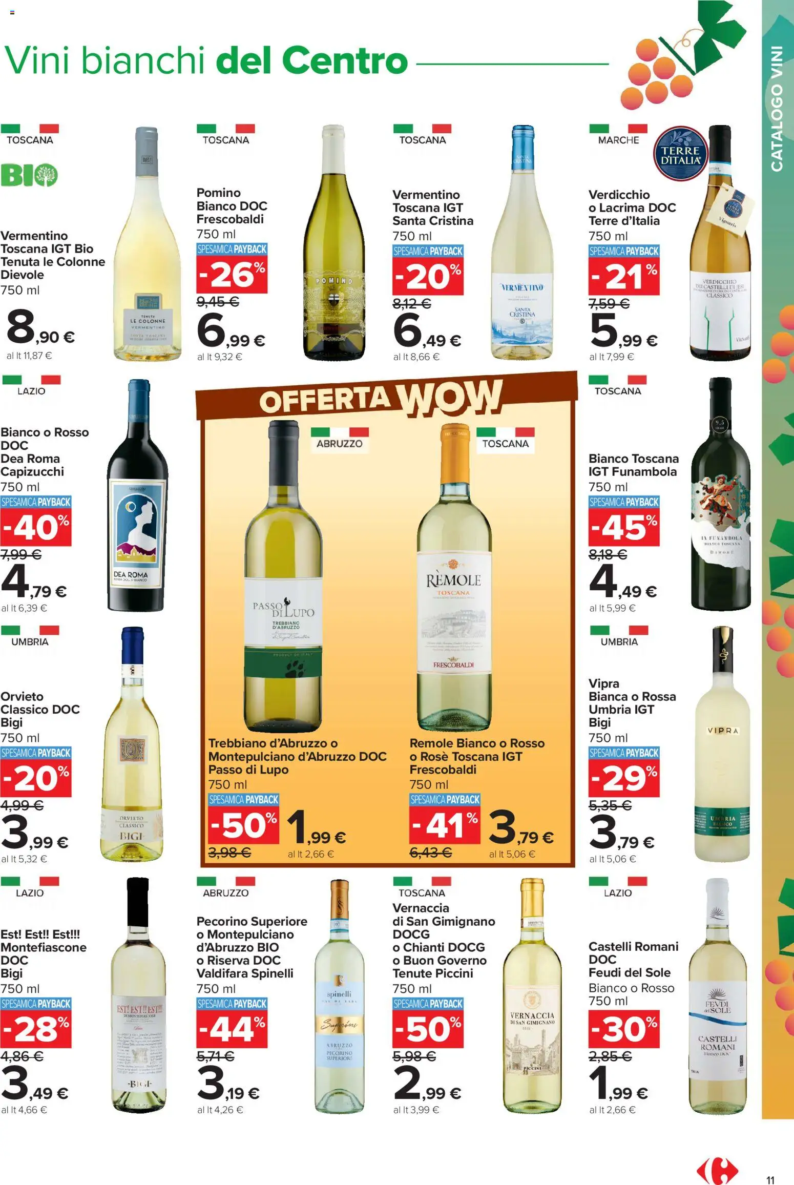 Volantino Carrefour del 05/10/2026 | Pagina: 11 | Prodotti: Pecorino