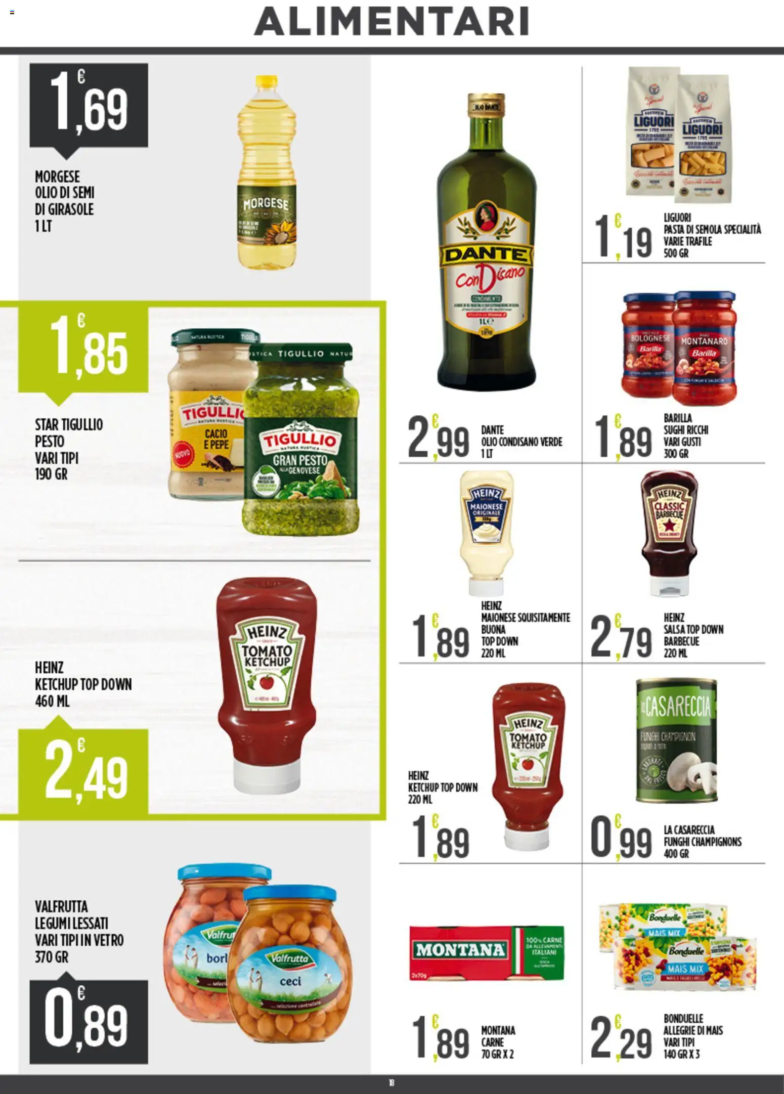 Volantino Euroesse del 07/09/2026 | Pagina: 18 | Prodotti: Olio di semi, Pasta, Semi di girasole, Olio di semi di girasole