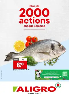 Aligro aktionen 2000 Chavannes, Matran, Genève, Sion ab 22.06.2026 gültig