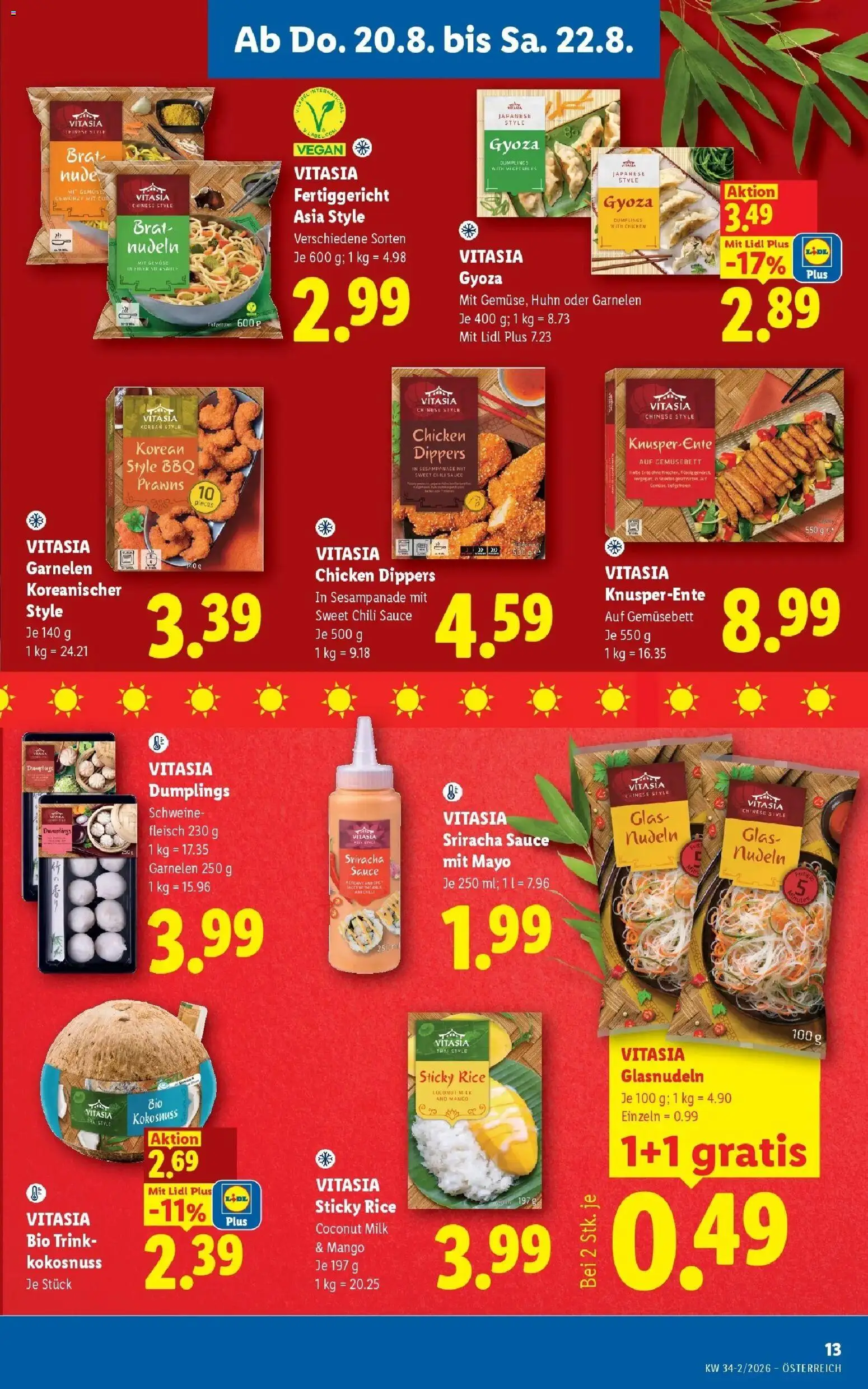 Lidl Flugblatt - Wien ab 16.08.2026 - Angebote ab donnerstag | Seite: 15