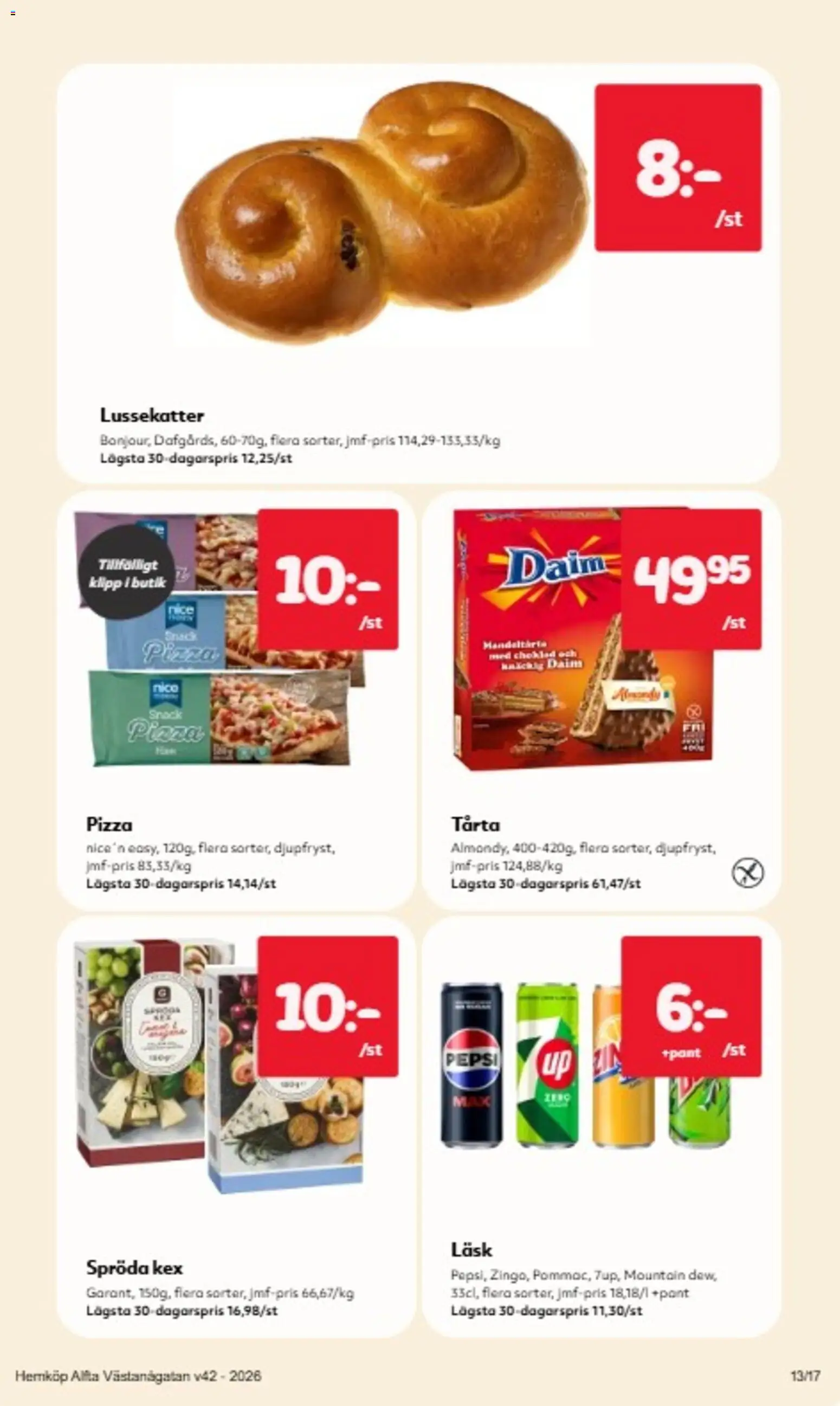 Hemköp reklamblad aktuell från 12/10/2026 | Sida: 13