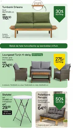 Leen Bakker folder - Voorbeeld van een folder van Leen Bakker, geldig van 28.04.2026 | Pagina: 5 | Producten: Tafel, Stoel, Kussens