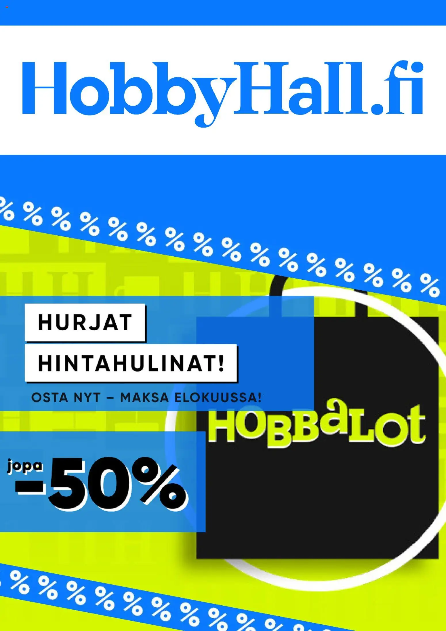Hobby Hall tarjoukset – voimassa 10.06.2026 alkaen | Sivu: 1