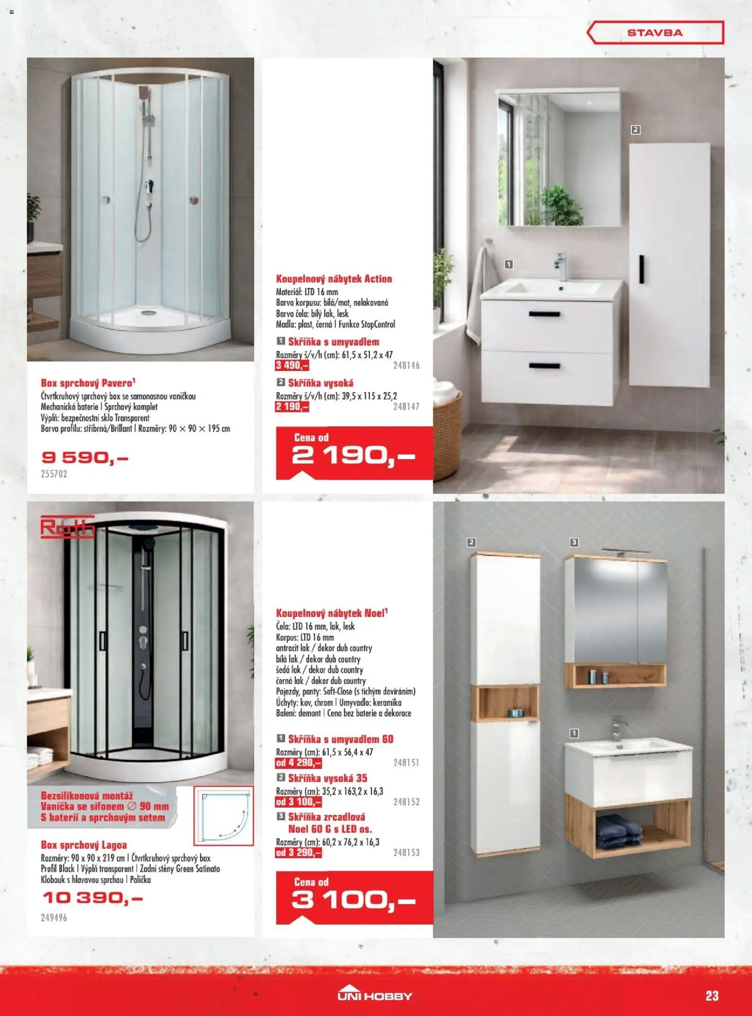Uni Hobby leták od 28.05.2026 | Strana: 23 | Produkty: Box, Klobouk, Nábytek, LED