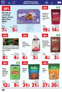 Ofertele Carrefour valabile de la 06.05.2026 | Pagină: 33 | Produse: Noodles, Paste, Cacao, Biscuiți