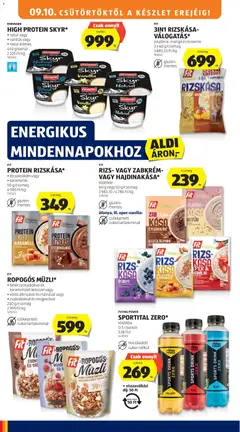 RIZS- VAGY ZABKRÉM- VAGY HAJDINAKÁSÁ*, többféle 60 g vagy 50 g/csomag - amely érvényes a következő dátumtól: 2026.09.10. | Oldal: 20