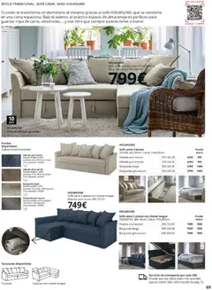 Vista previa Catálogo IKEA Sofás válido desde el 07.05.2026 | Página: 69 | Productos: Ropa, Funda, Cama, Almacenaje