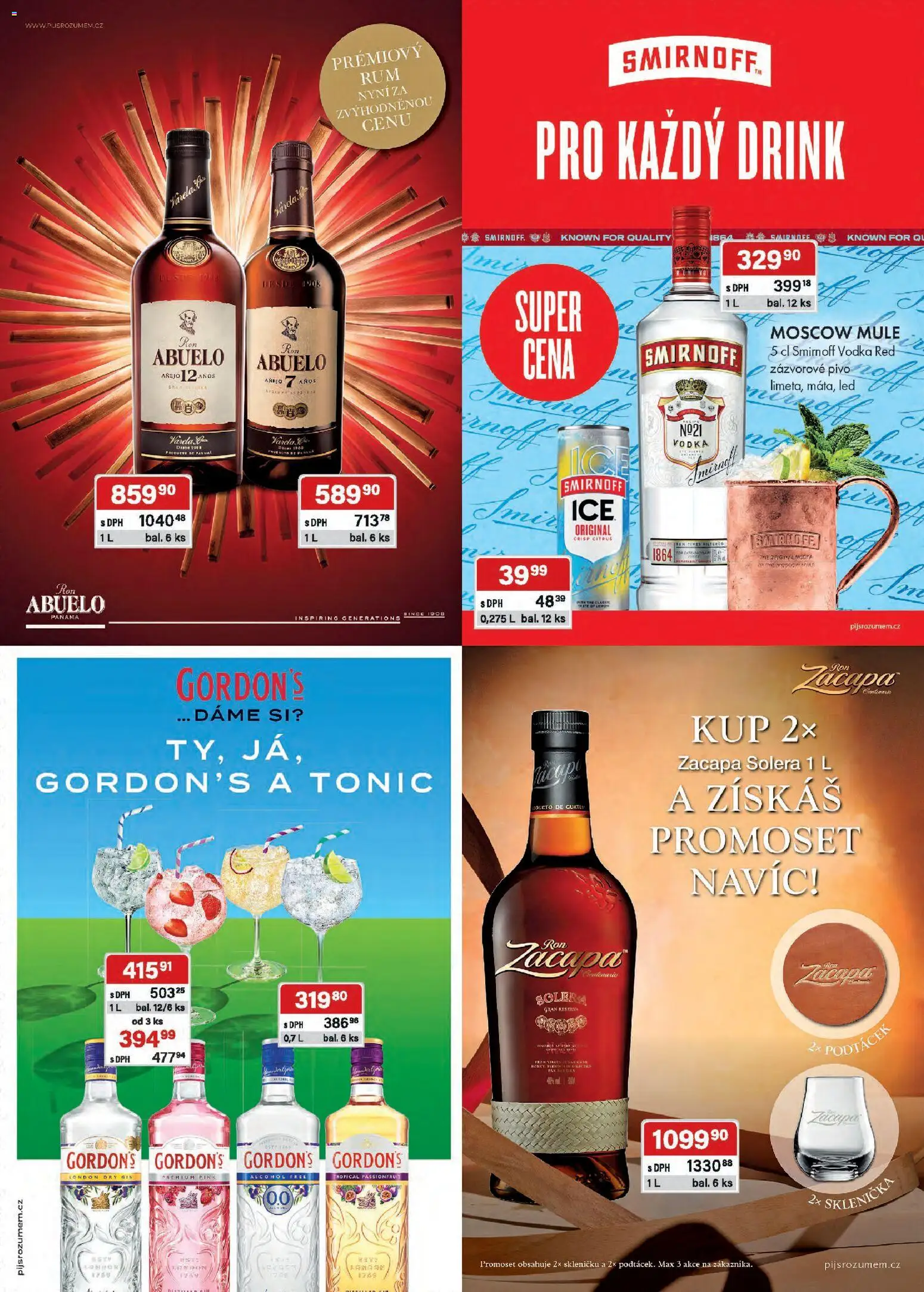Astur & Qanto leták - Velkoobchod 06/2026 od 01.06.2026 | Strana: 19 | Produkty: Gin, Vodka, Fén, Dry gin