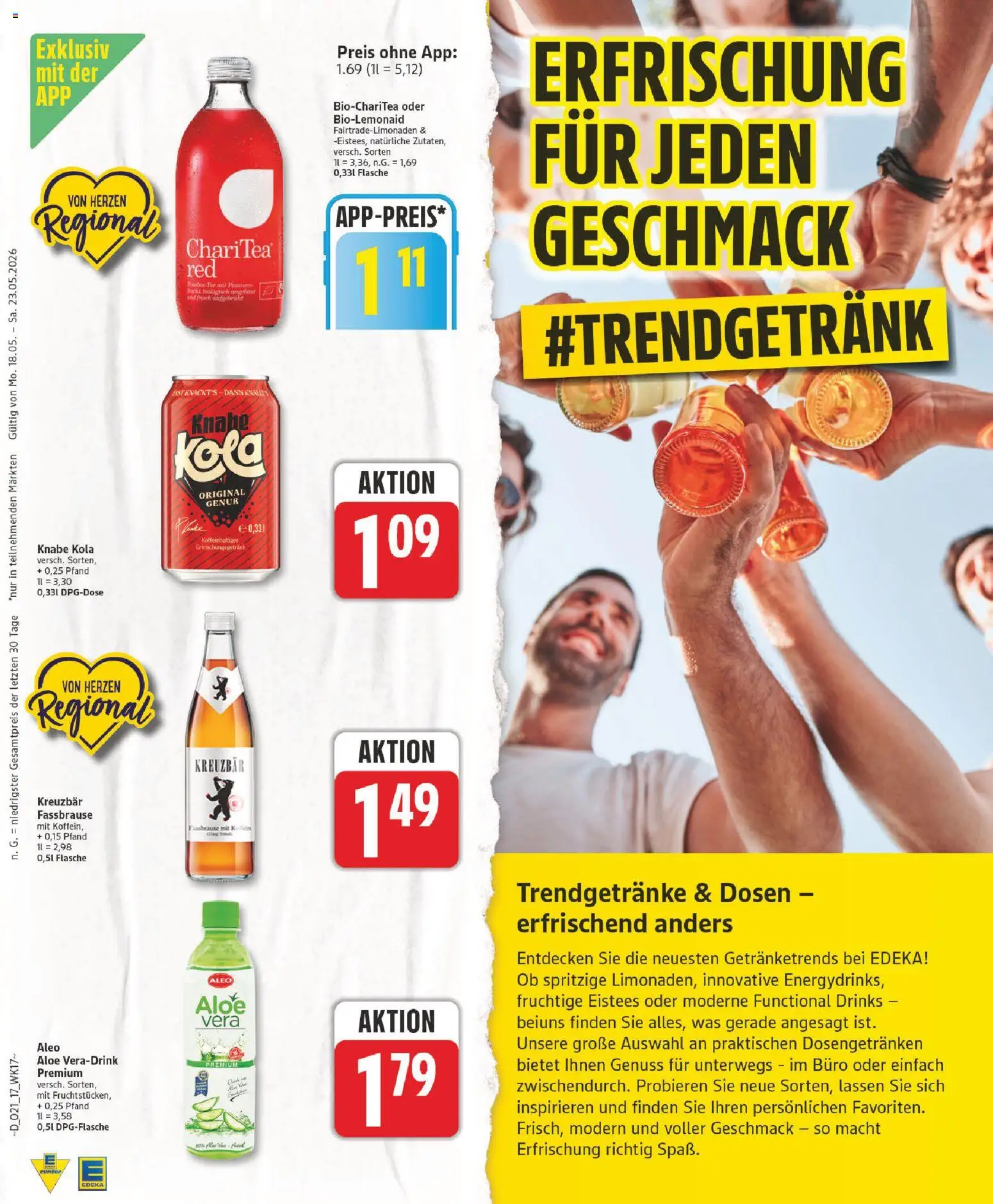 Edeka Prospekt 	 – gültig ab 18.05.2026 | Seite: 19