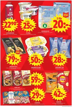 ICA Maxi erbjudanden - Förhandsvisning av reklamblad från butik ICA Maxi aktuell från 27/07/2026 | Sida: 5 | Produkter: Gem, Havregryn, Choklad, Vispgrädde