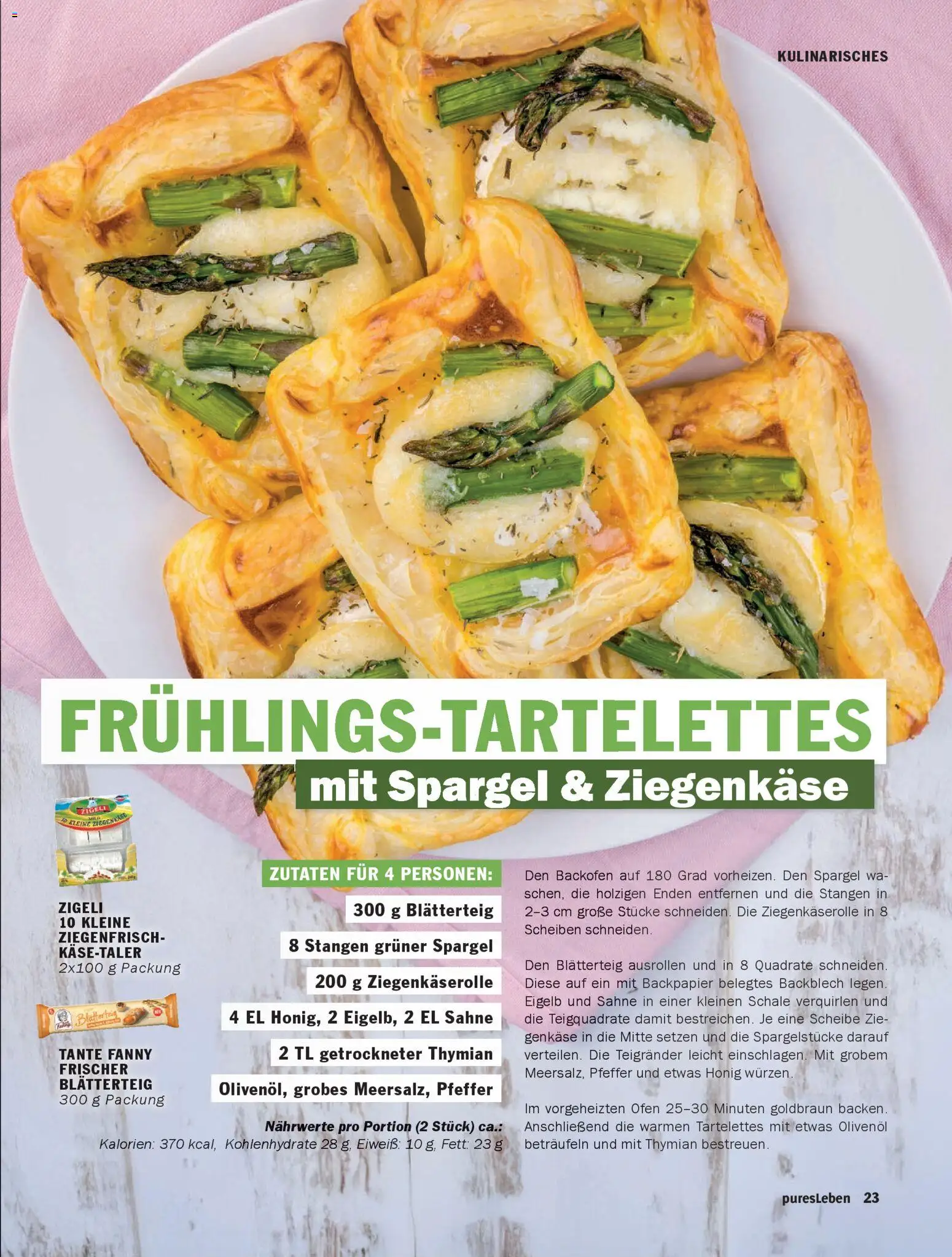 HIT pures Leben 02/2026 – gültig ab 14.04.2026 | Seite: 23 | Produkte: Ofen, Spargel, Pfeffer, Sahne