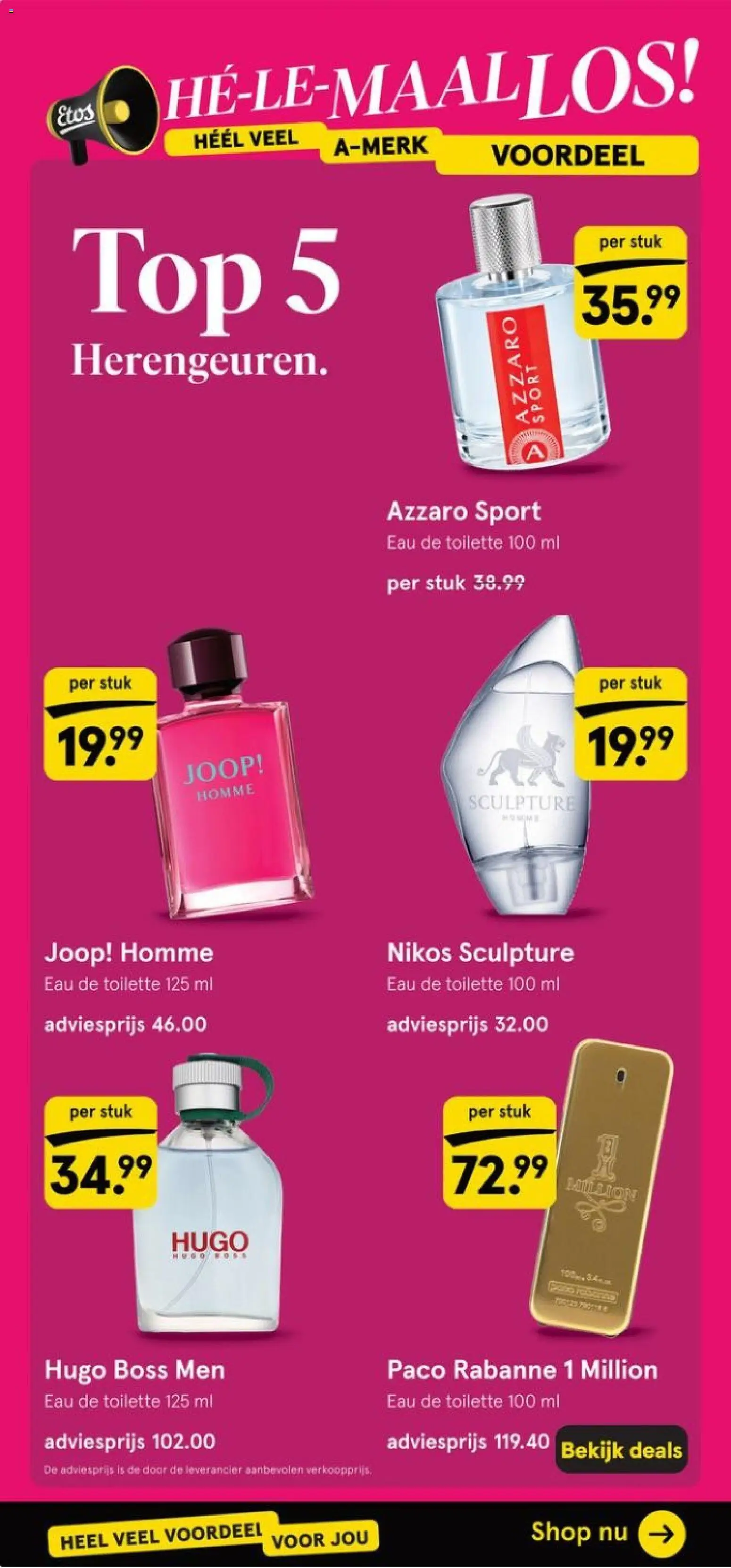 {H1} | Pagina: 28 | Producten: Eau de toilette