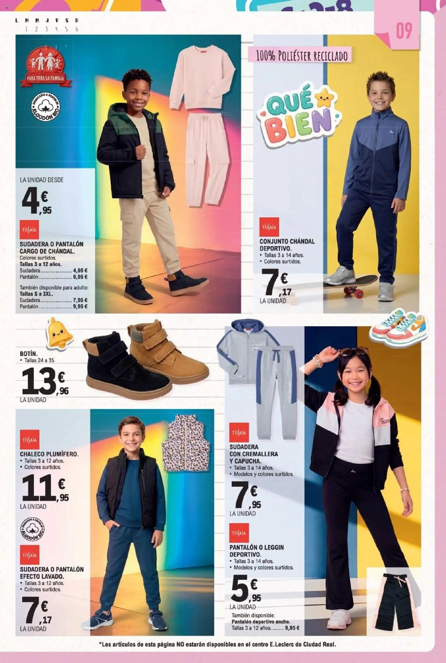 E.Leclerc Miranda de Ebro │ válido desde el 10/08/2026 | Página: 9 | Productos: Sudadera, Chaleco